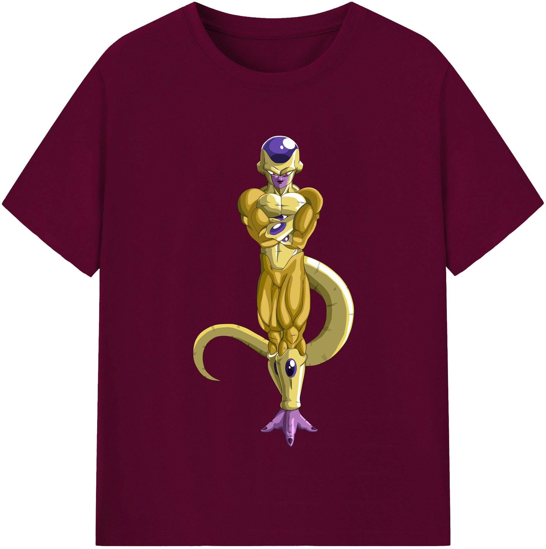 （画像用） ドラゴンボール フリーザ DRAGON BALL Frieza レディースカジュアルプリントTシャツ（綿100％）